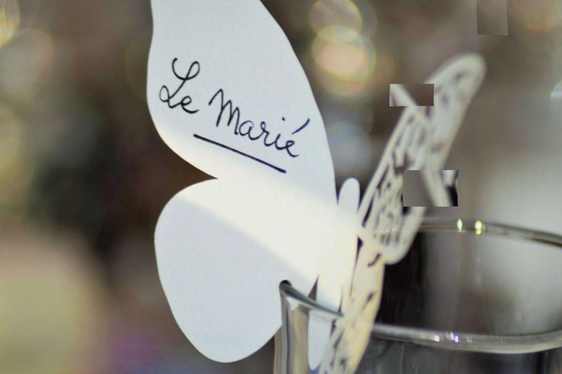 Tavolo di matrimonio allestito da Maravuni